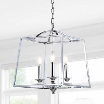 Gloria 14.5" Metal LED Pendant - JONATHAN Y
